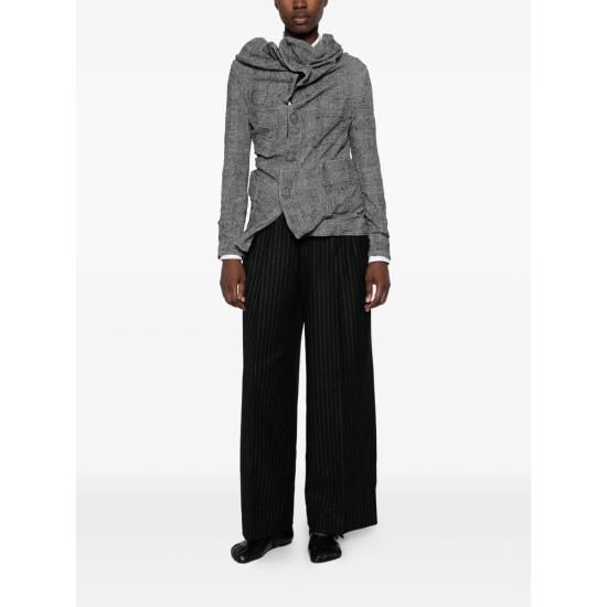 26FW 와타나베 준야 수트 팬츠 JR P040 BLKWH BLACK - JUNYA WATANABE