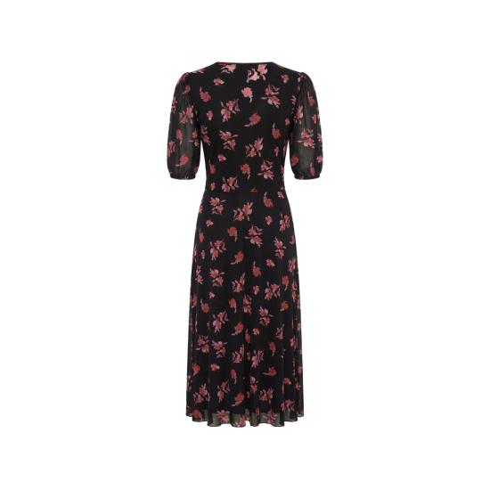 26FW 다이앤 본 퍼스텐버그 원피스 D886AIRISBMESH IRISB BLACK - DIANE VON FURSTENBERG