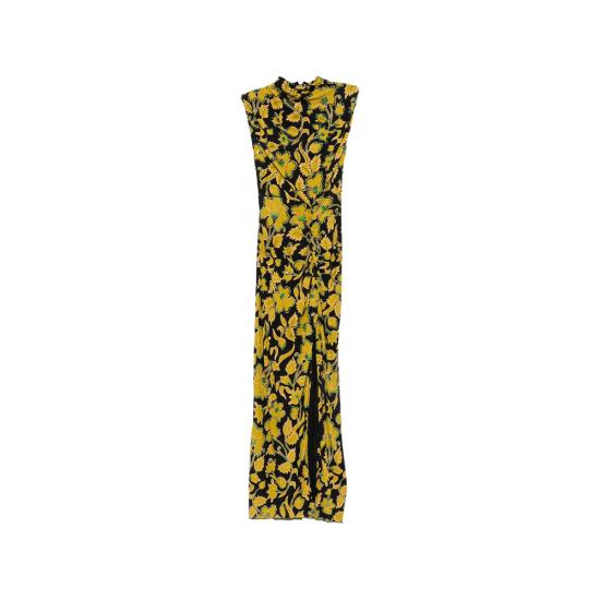 26FW 다이앤 본 퍼스텐버그 원피스 D995XCBRINEMTJ CBRIN BLACK YELLOW