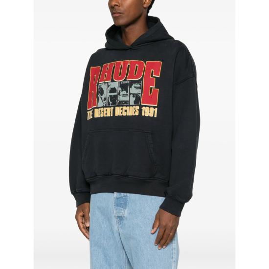 26FW 루드 니트웨어 RHFW26HO03012 8611 BLACK RED - RHUDE