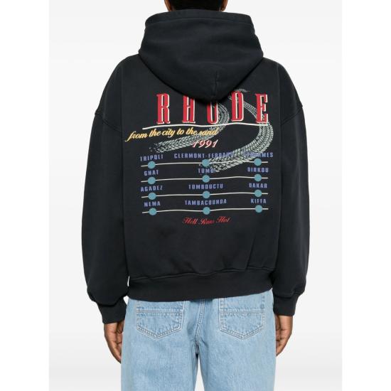 26FW 루드 니트웨어 RHFW26HO03012 8611 BLACK RED - RHUDE