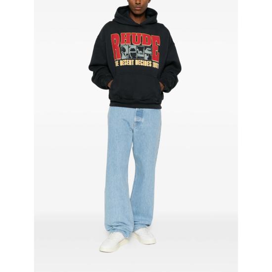 26FW 루드 니트웨어 RHFW26HO03012 8611 BLACK RED - RHUDE
