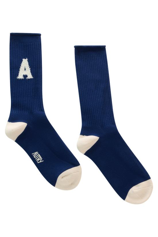 26FW 오트리 양말 SOPU139T blue