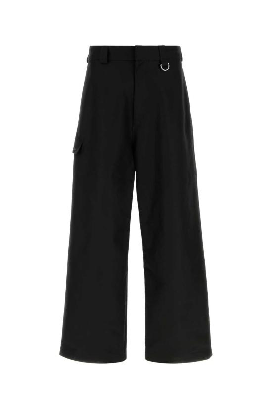 26FW 발렌시아가 루즈 핏 워크웨어 팬츠 A009K2TUP13 1000 Black