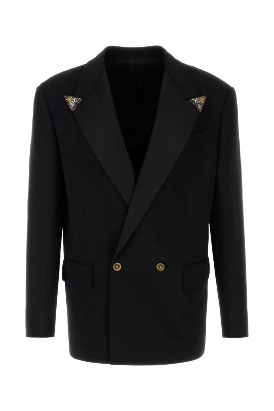 26FW 베르사체 아우터 10269651A18305 1B000 Black