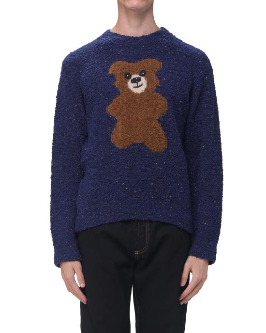 26FW 모스키노 니트웨어 0908 5204 1288 BLU MULTI - MOSCHINO