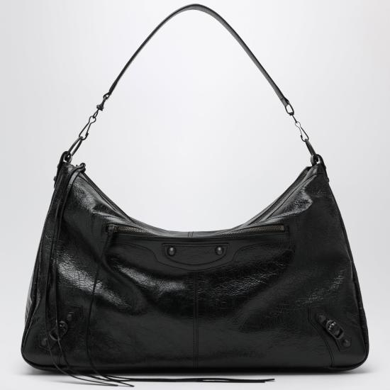 26FW 발렌시아가 숄더백 A0099Z2ABEK Black