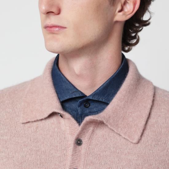 26FW 로베르토 콜리나 폴로 티셔츠 263MYB32004WS Pink - ROBERTO COLLINA