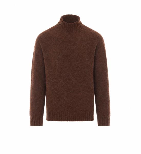 26FW 하울린 터틀넥 SYLVESTER BROWNISH
