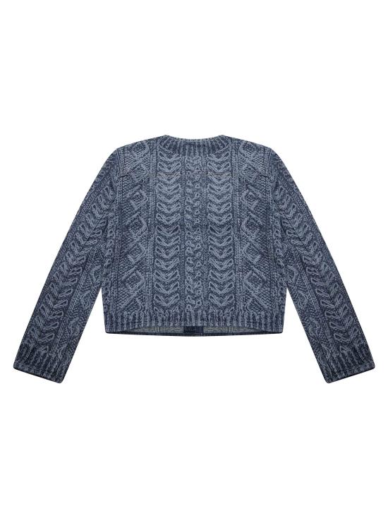 26FW 디젤 가디건 A24984007EV 01 DENIM - DIESEL