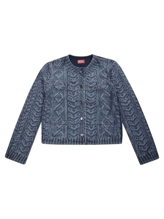 26FW 디젤 가디건 A24984007EV 01 DENIM