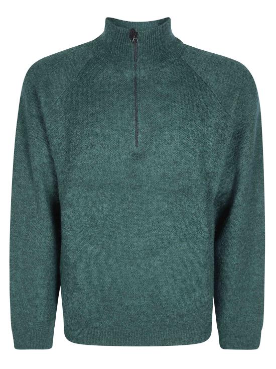 26FW 하이킹 패트롤 집업 니트 HP0226106 FORESTGREEN VERDE