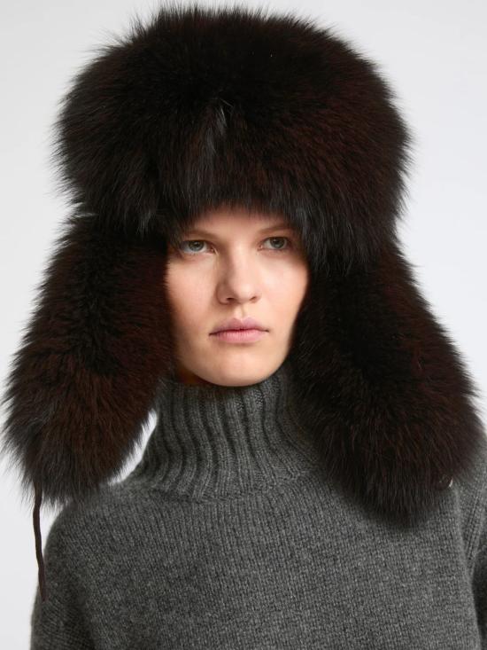 26FW 이브살로몬 모자 23WAA030XXWO2W A2300 BLACK - YVES SALOMON