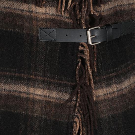 26FW 이자벨마랑에뚜왈 코트 26AGI0099FA D3D01EBKKI BLACK KHAKI - ISABEL MARANT ETOILE