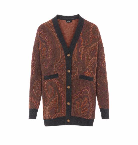 26FW 에트로 가디건 WRKE0159 AQ15AX0850 BROWN