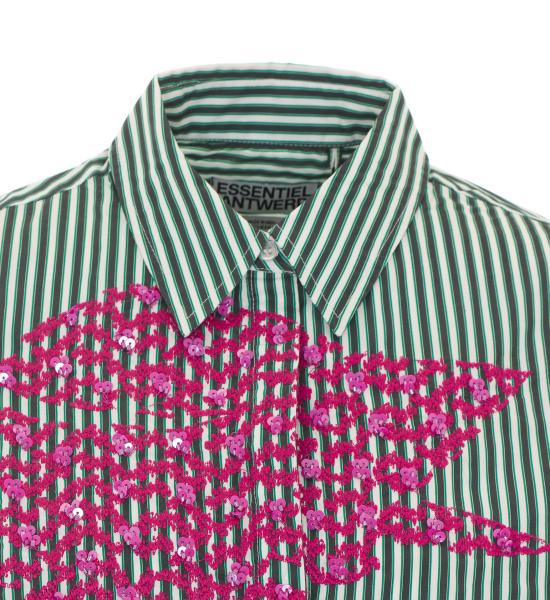 26FW 에센셜앤트워프 셔츠 KDOT K3FW GREEN - ESSENTIEL ANTWERP
