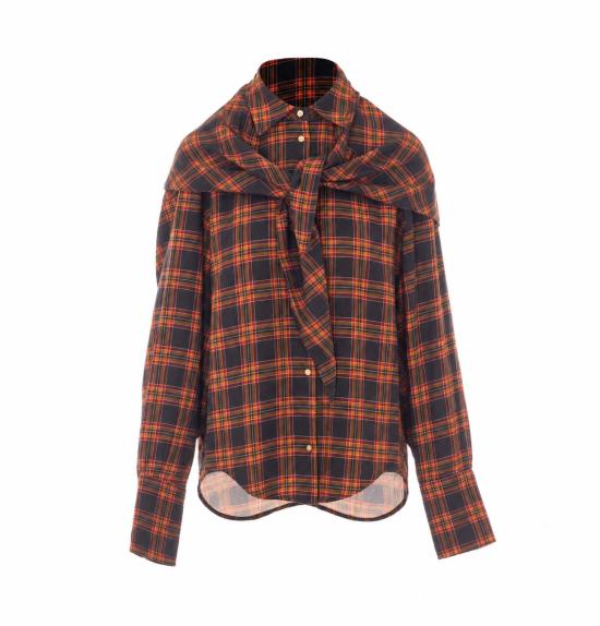 26FW 에센셜앤트워프 셔츠 KISS K1FS ORANGE