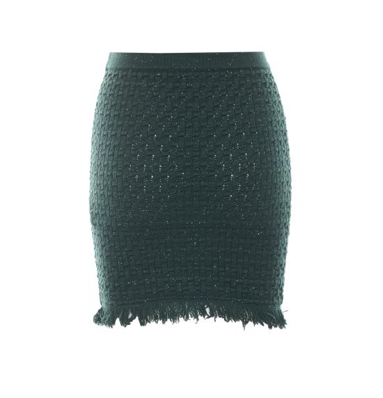 26FW 리우조 미디 스커트 CF6158MS052 90312 GREEN - LIU JO