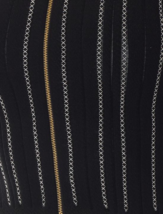 26FW 엘리자베타프랜치 긴팔 티셔츠 MK38Q67E2 685 BLACK - ELISABETTA FRANCHI