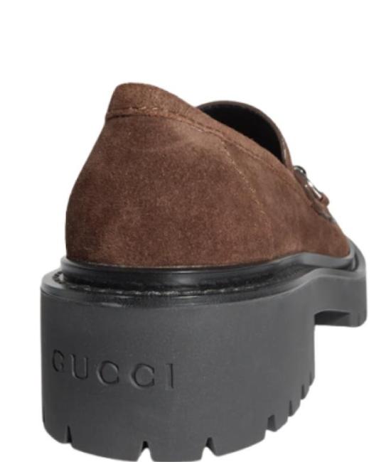 26FW 구찌 홀스빗 러그 솔 스웨이드 로퍼 홀스빗 러그 솔 스웨이드 로퍼 A0067S AADUN2714 - GUCCI
