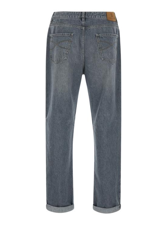 26FW 브루넬로 쿠치넬리 데님 팬츠 M229PX1290C1473 Grey - BRUNELLO CUCINELLI