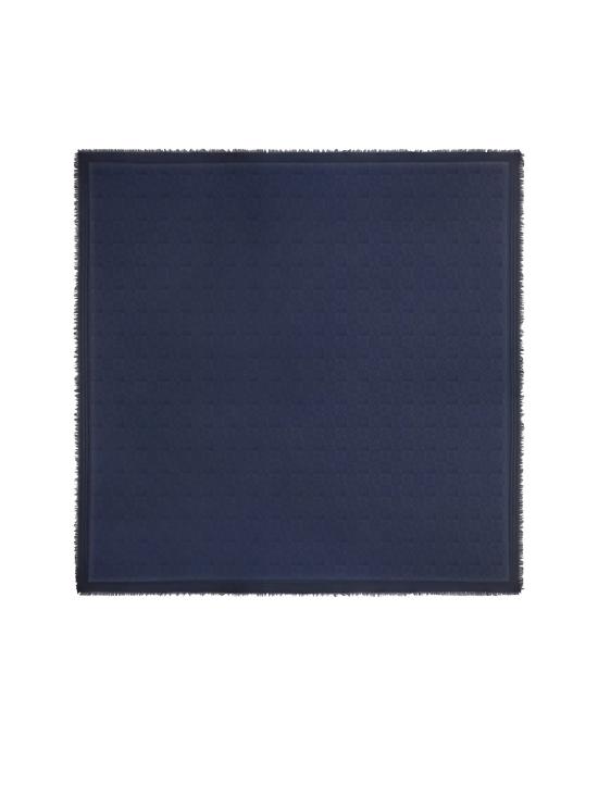 26FW 겐조 머플러/스카프 FG62EW550PEG 79 BLUE BLACK