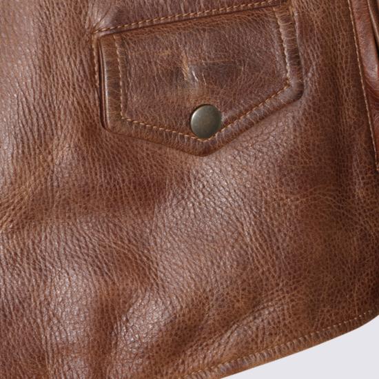26FW 마르지엘라 가죽 자켓 S67AM0125 M07048133 TAN - MAISON MARGIELA