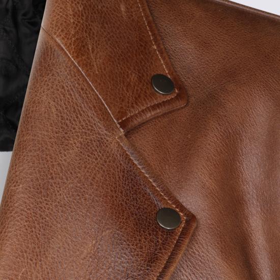 26FW 마르지엘라 가죽 자켓 S67AM0125 M07048133 TAN - MAISON MARGIELA