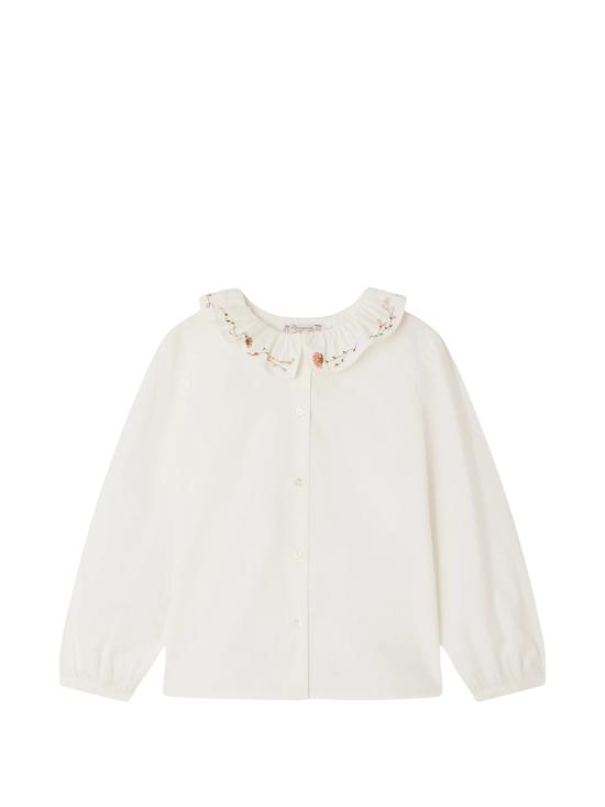 26FW [키즈] 봉쁘앙 셔츠 W06GBLW00017 102 WHITE