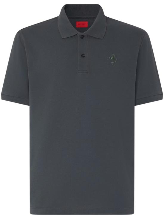 26FW 페라리 폴로 티셔츠 CJMPO0014 JCO0053GRT GREY