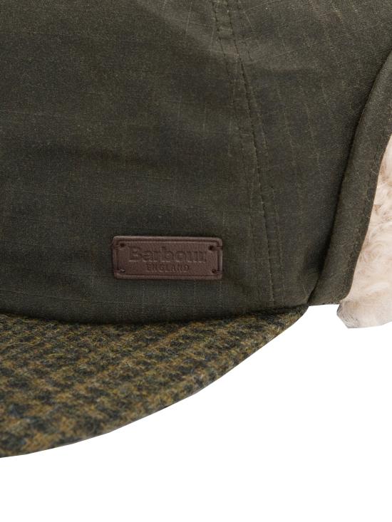26FW 바버 이어플랩 캡 MHA0967 OL51 GREEN - BARBOUR