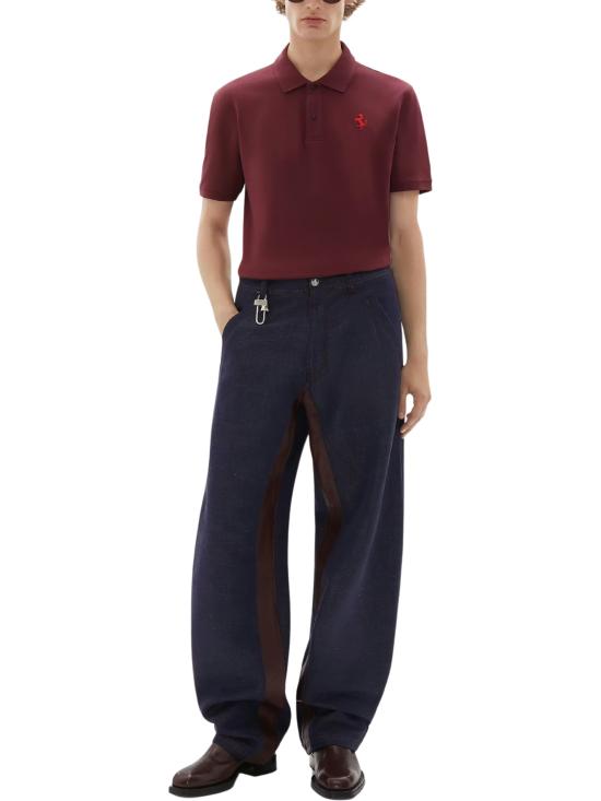 26FW 페라리 폴로 티셔츠 CJMPO0014 JCO0053RBN BROWN - FERRARI