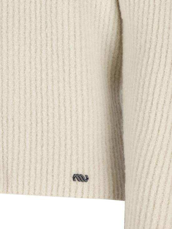 26FW 마시모 오스티 스튜디오 집업 니트 21MMKN016A 110784A120 BEIGE - MASSIMO OSTI STUDIO