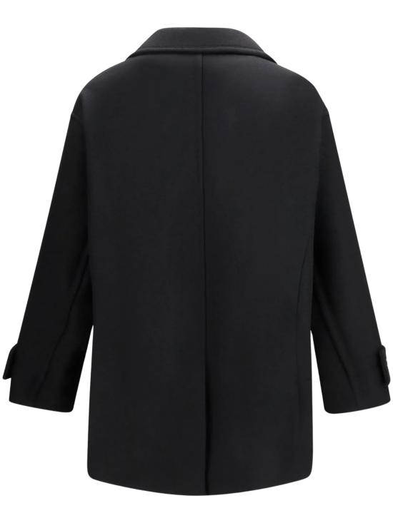 26FW 아미 코트 HCO480 WV0078001 BLACK - AMI