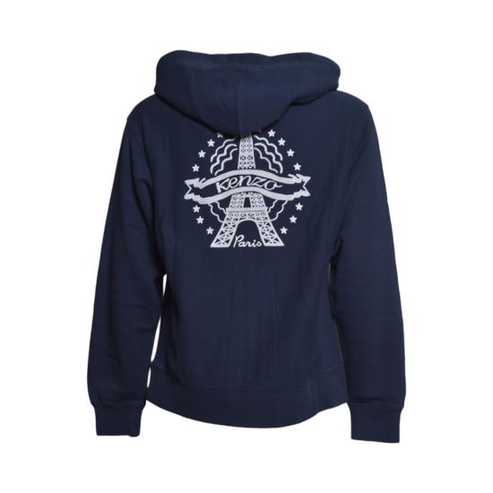 26FW 겐조 후드 티셔츠 FG65HO2744MJ 79 BLU NOTTE - KENZO