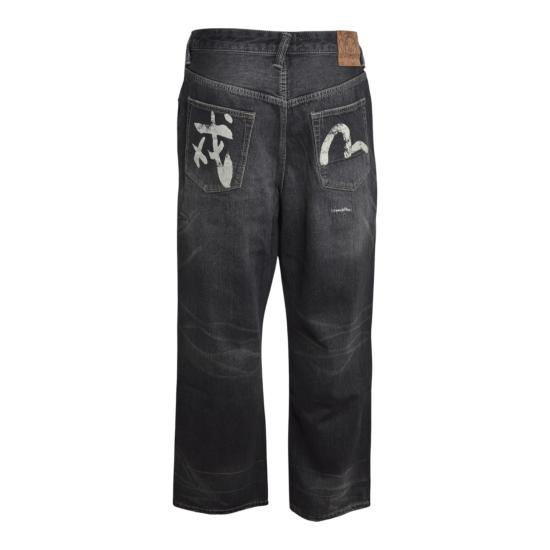 26FW 에비수 데님 팬츠 2EAEJM6JE6011 BLDD DENIM NERO - EVISU