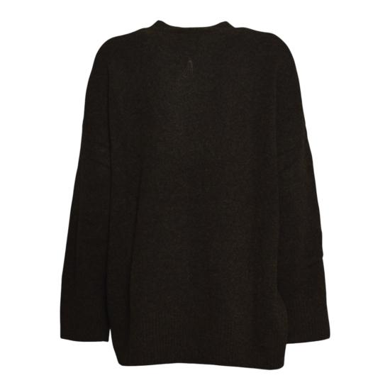 26FW 아켑 가디건 MGKD15100 V3DARKCOFFEE CAFFE - AKEP
