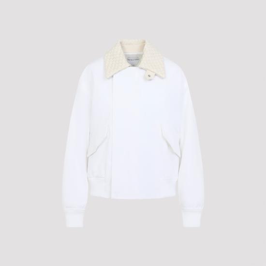 26FW 보테가베네타 봄버 자켓 869436 V6KO0 9000 WHITE