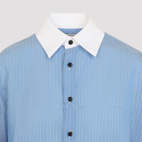 26FW 보테가베네타 셔츠 871471 V6NF0 4279 OXFORD BLUE - BOTTEGA VENETA