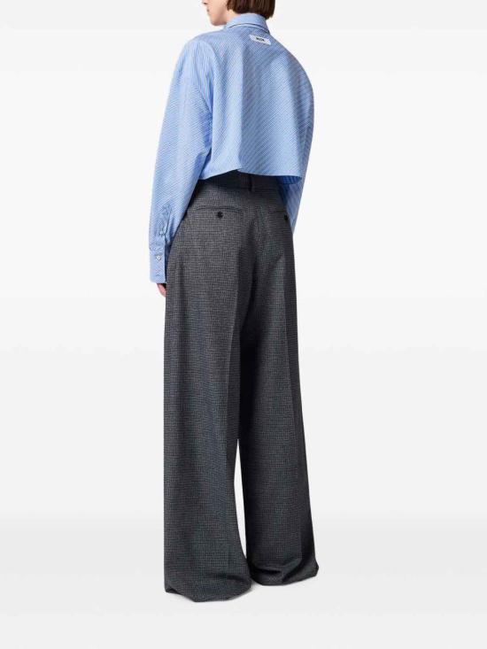 26FW 엠에스지엠 스트레이트 팬츠 4141MDP04267609 97 GRIGIO AZZURRO - MSGM