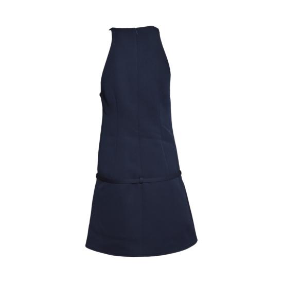 26FW 쿠레쥬 미디 원피스 226CRO885PL0007 7075 BLU NAVY - COURREGES
