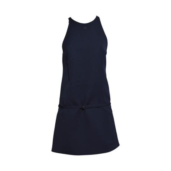26FW 쿠레쥬 미디 원피스 226CRO885PL0007 7075 BLU NAVY