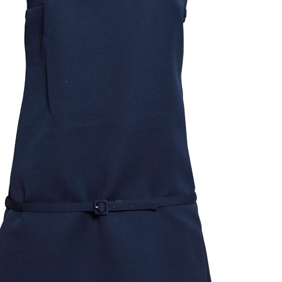 26FW 쿠레쥬 미디 원피스 226CRO885PL0007 7075 BLU NAVY - COURREGES