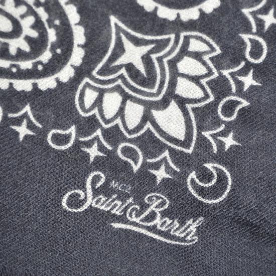 26FW 세인트바쓰 머플러/스카프 FOD0002 03133M00 NERO - MC2 SAINT BARTH