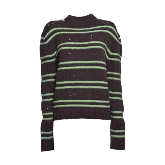 26FW 마르니 스웨터 GCMD0683Q0UFX330 STM96 MARRONE VERDE