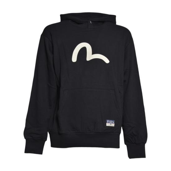 26FW 에비수 후드 티셔츠 2EAHTM5SW1252 BLKX NERO