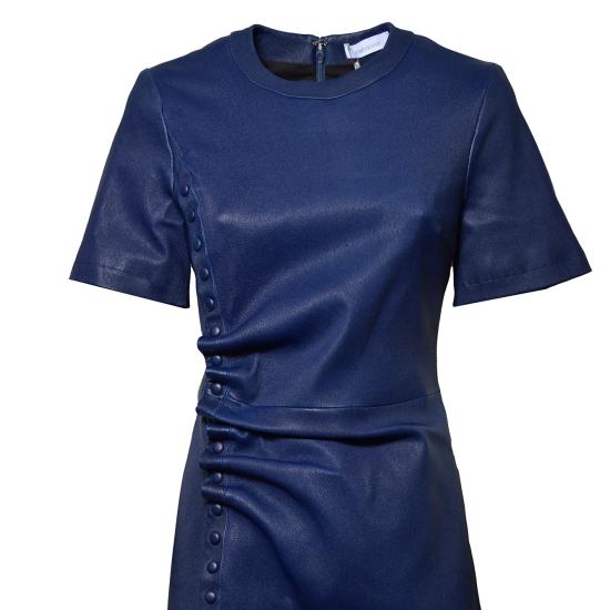 26FW 파코라반 미디 원피스 26AFRO744LB0068 P485 BLU NOTTE - PACO RABANNE