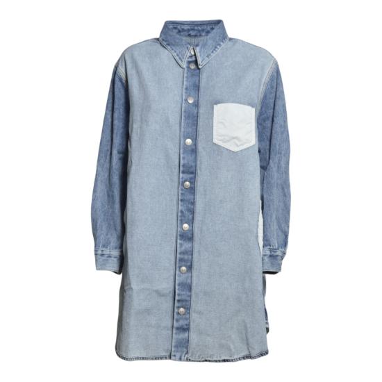26FW [키즈] MM6 메종마르지엘라 원피스 M61041MM08F M601 DENIM