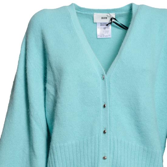 26FW 솔로트레 스웨터 M3AC0026 ACU72S AZZURRO TIFFANY - SOLOTRE
