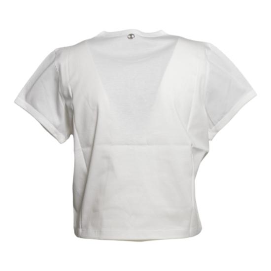 26FW 파코라반 반팔 티셔츠 26AJTE056CO0494 P100 BIANCO - PACO RABANNE